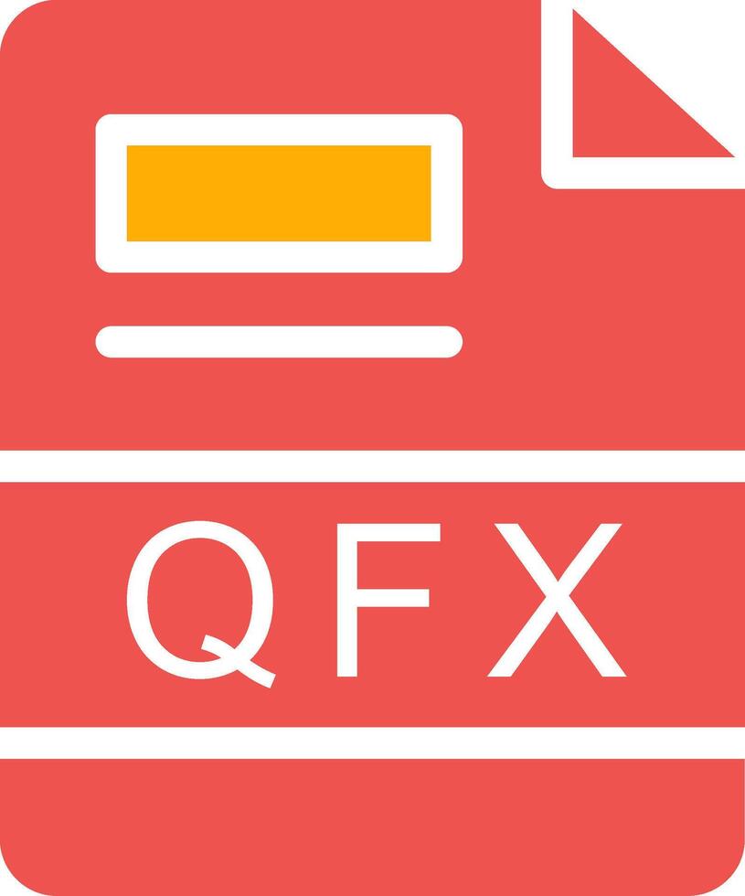 QFX Creative Icon Design vector