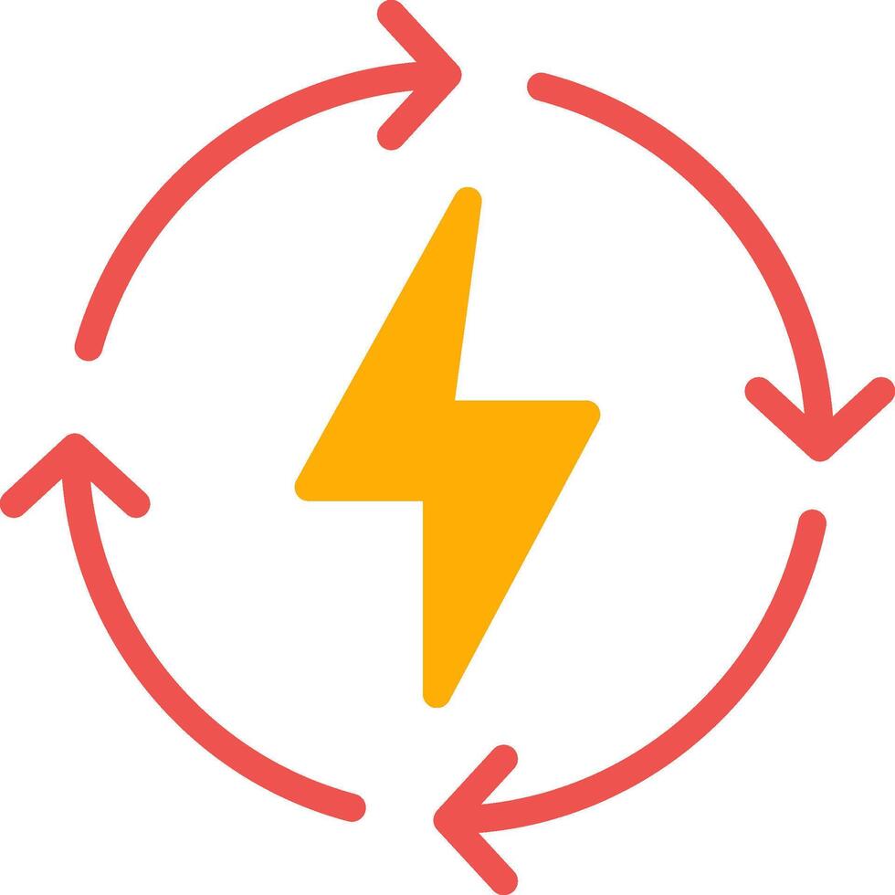 Renewable Energy Creative Icon Design vector