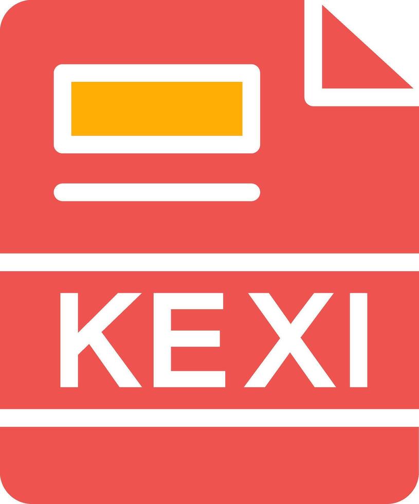 KEXI Creative Icon Design vector