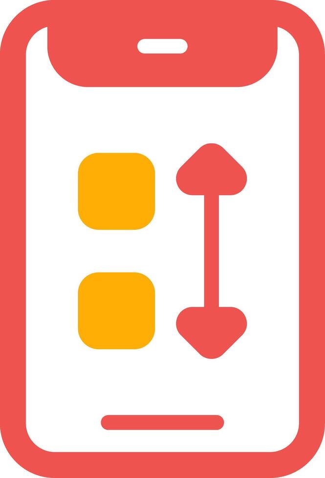 Apps Sort Creative Icon Design vector