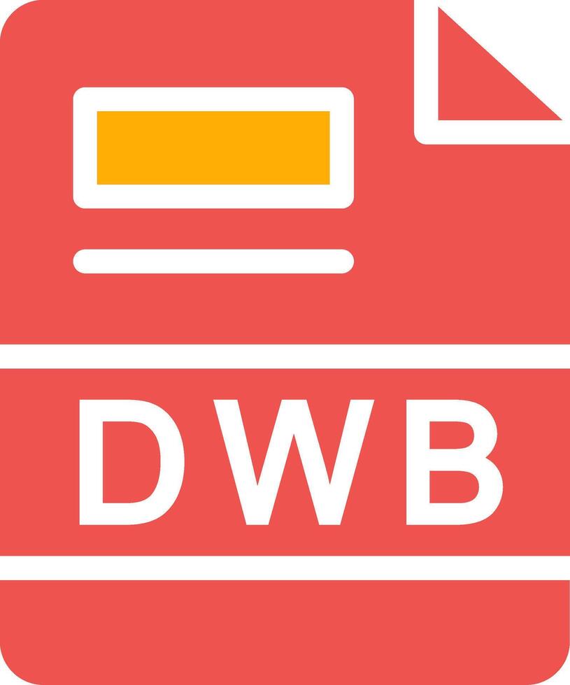 DWB Creative Icon Design vector