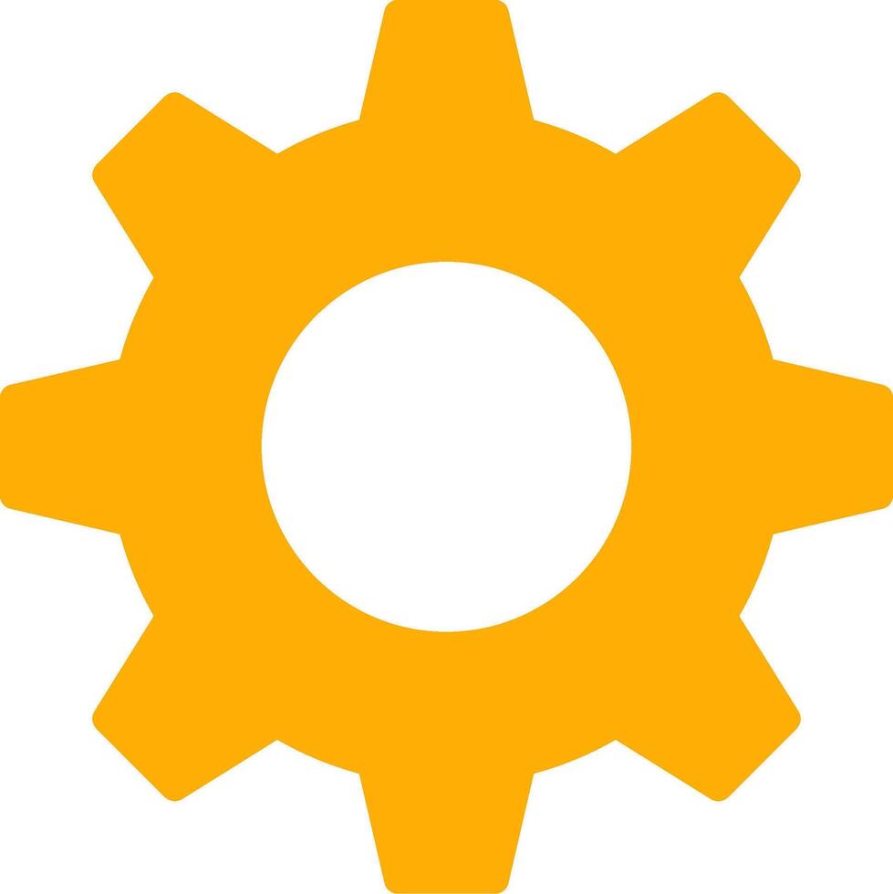 Cog Creative Icon Design vector