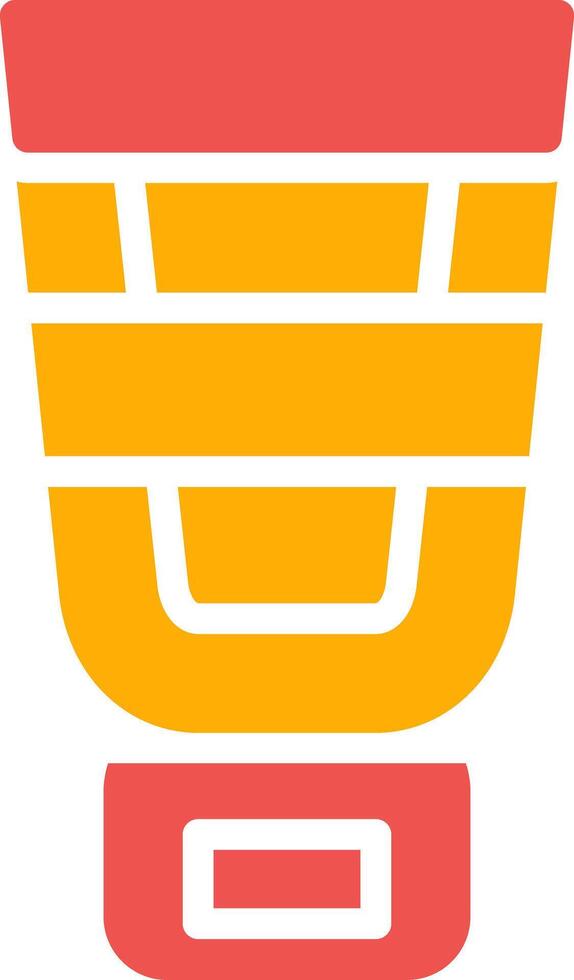 Sunscreen Creative Icon Design vector