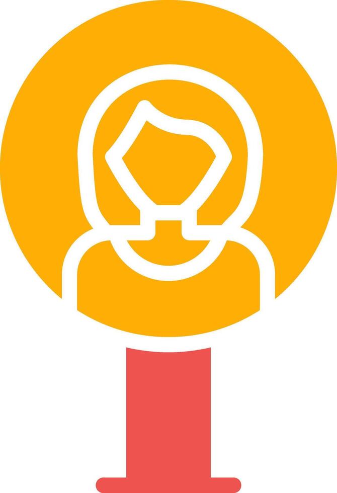 User Placeholder Creative Icon Design vector