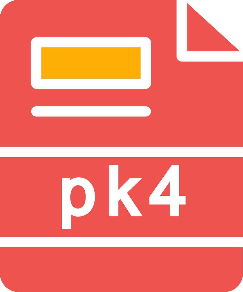 pk4 creativo icono diseño vector