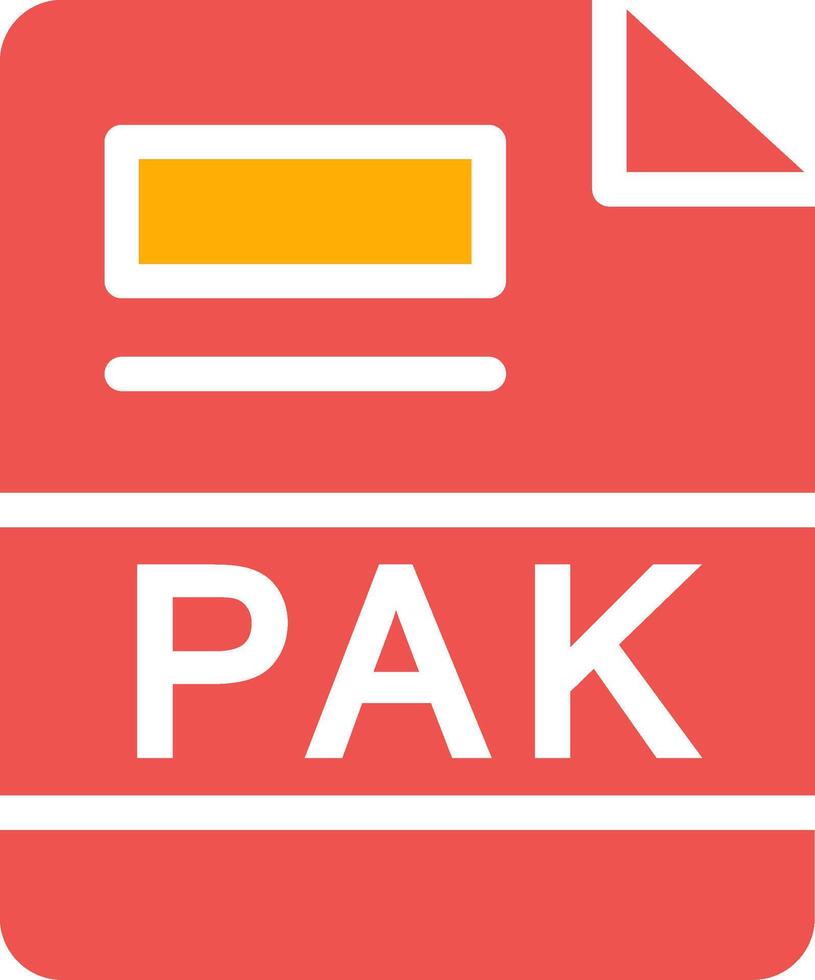 PAK Creative Icon Design vector