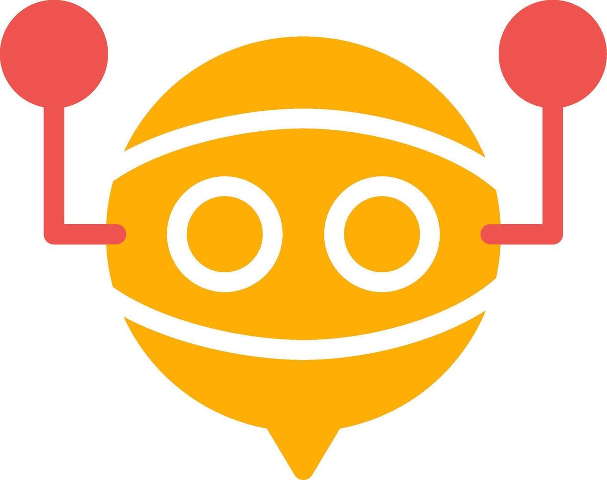 Virtual Assistant Creative Icon Design vector
