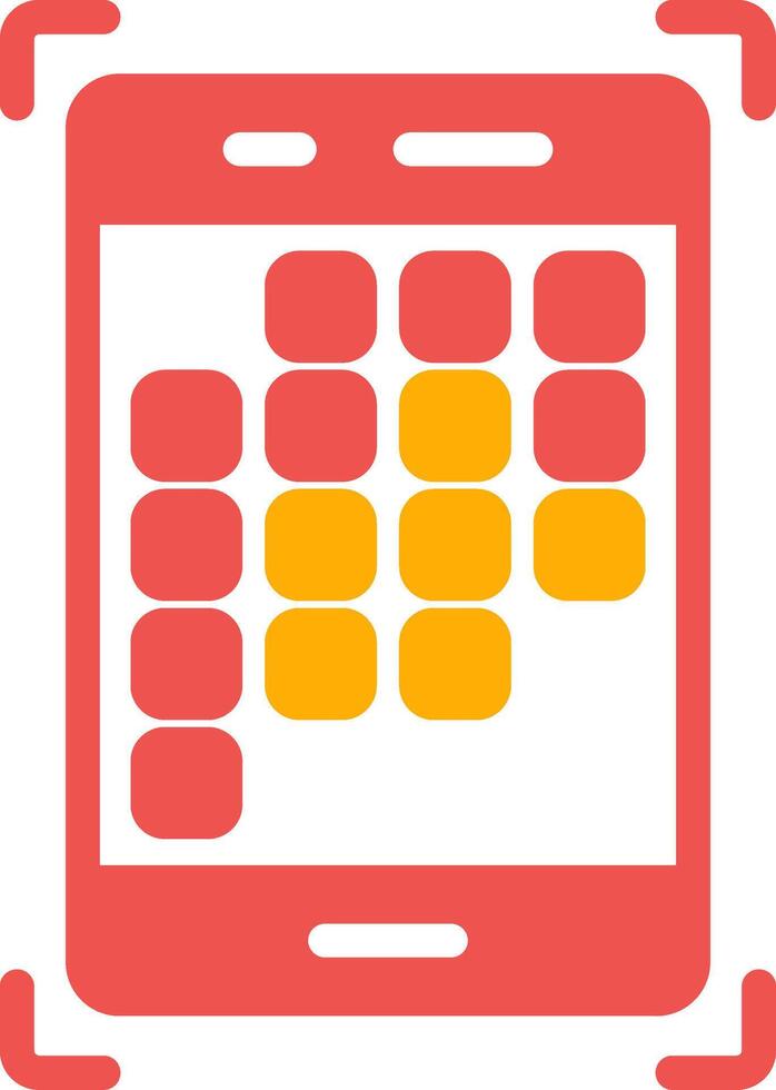 Task Organization App Creative Icon Design vector