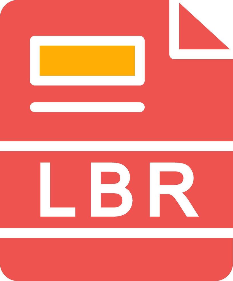 LBR Creative Icon Design vector
