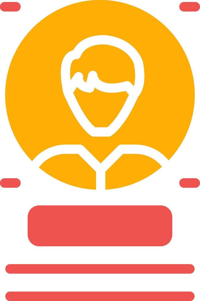 Employee Creative Icon Design vector