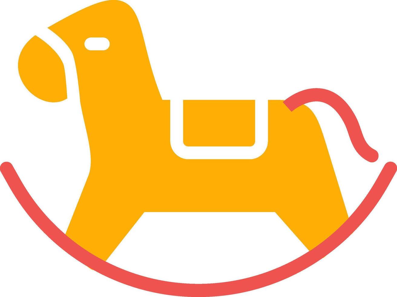 Toy Horse Creative Icon Design vector