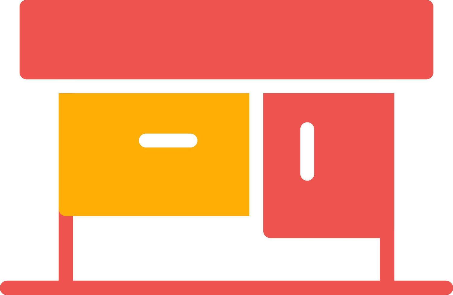 Desk Creative Icon Design vector