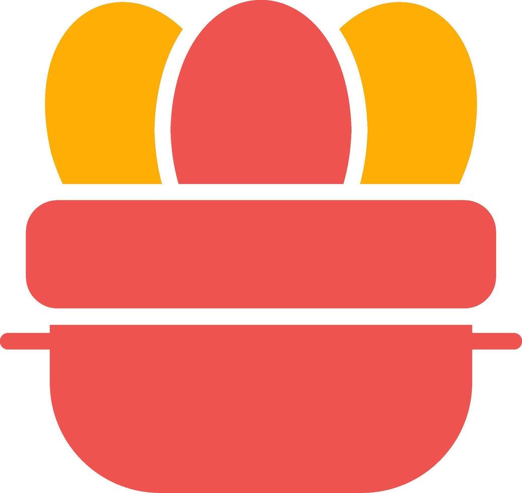 diseño de icono creativo de huevos vector