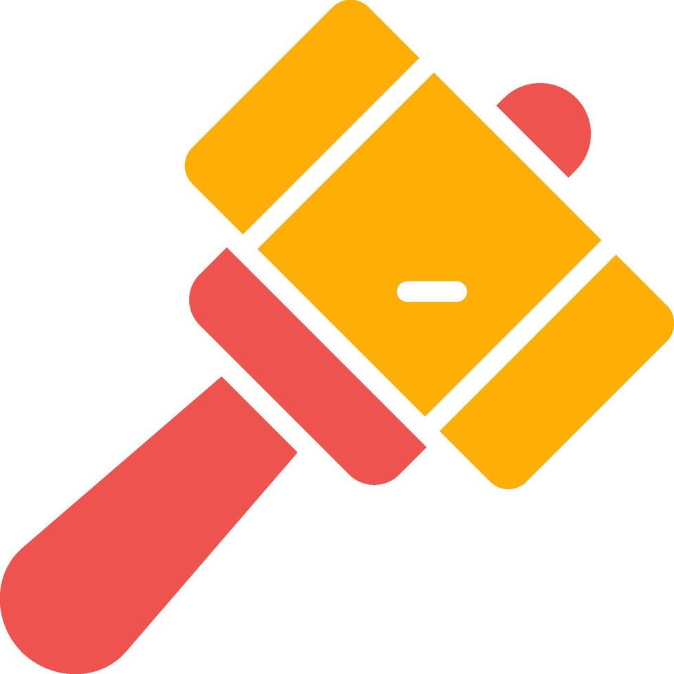 Hammer Creative Icon Design vector