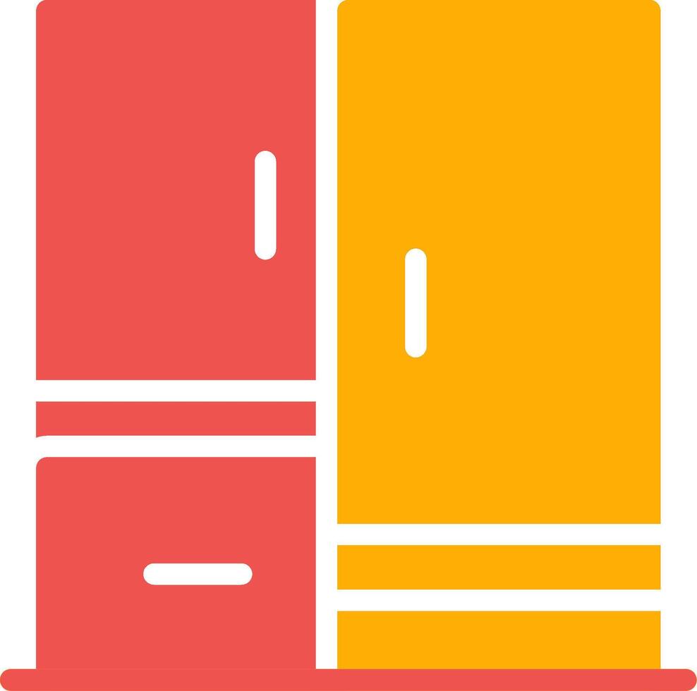 Wardrobe Creative Icon Design vector