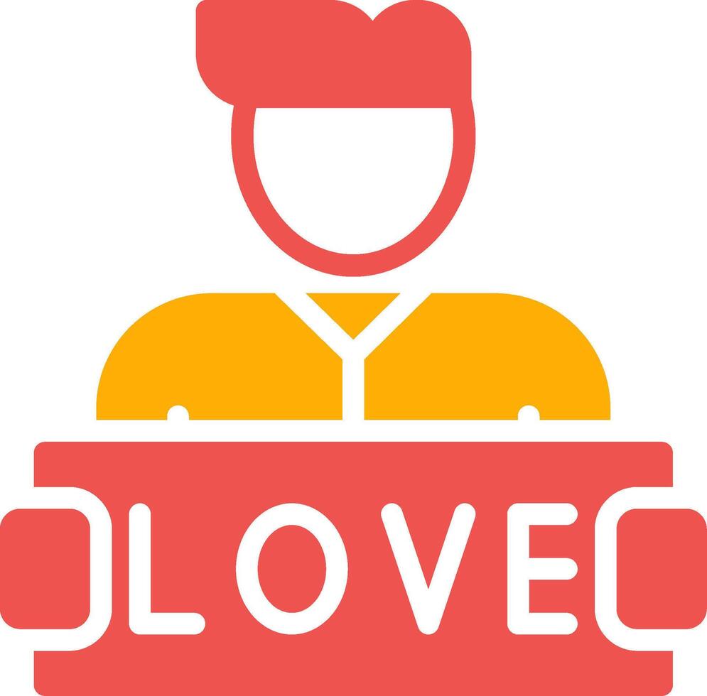 diseño de icono creativo de amor vector