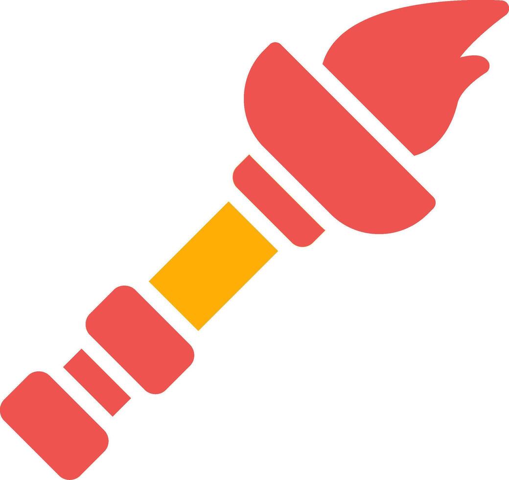 Torch Creative Icon Design vector