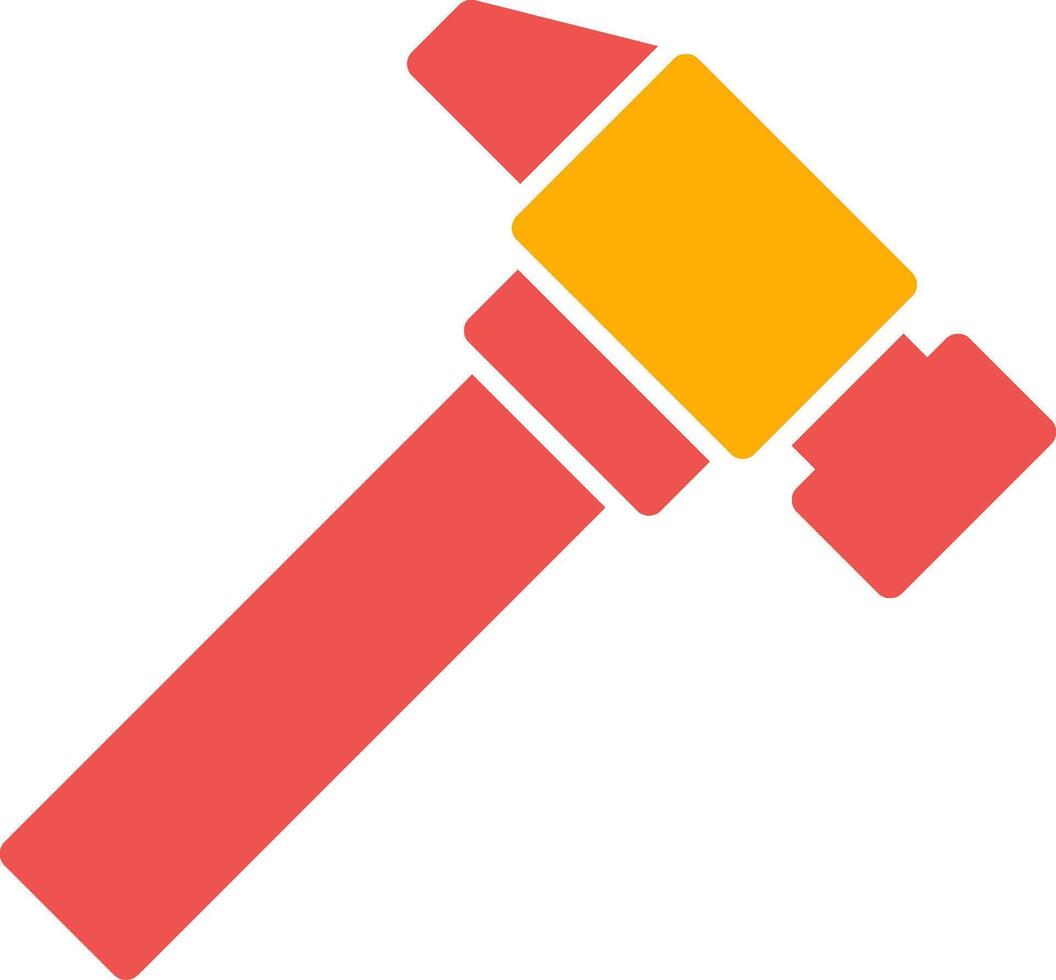 Hammer Creative Icon Design vector