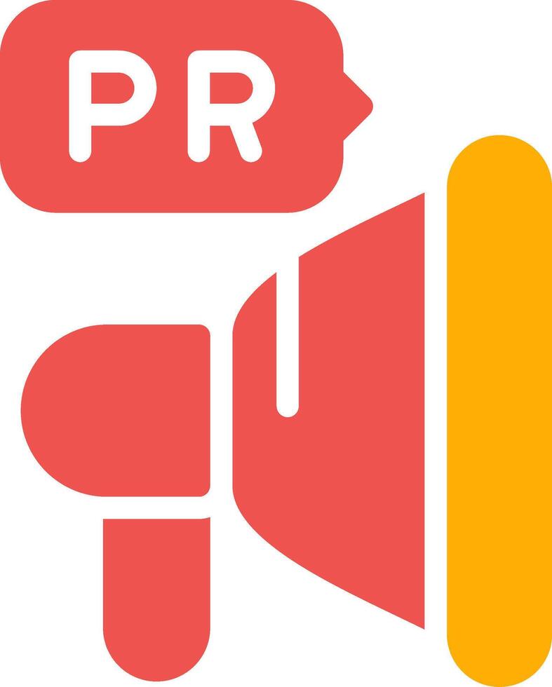 Public Relations Creative Icon Design vector