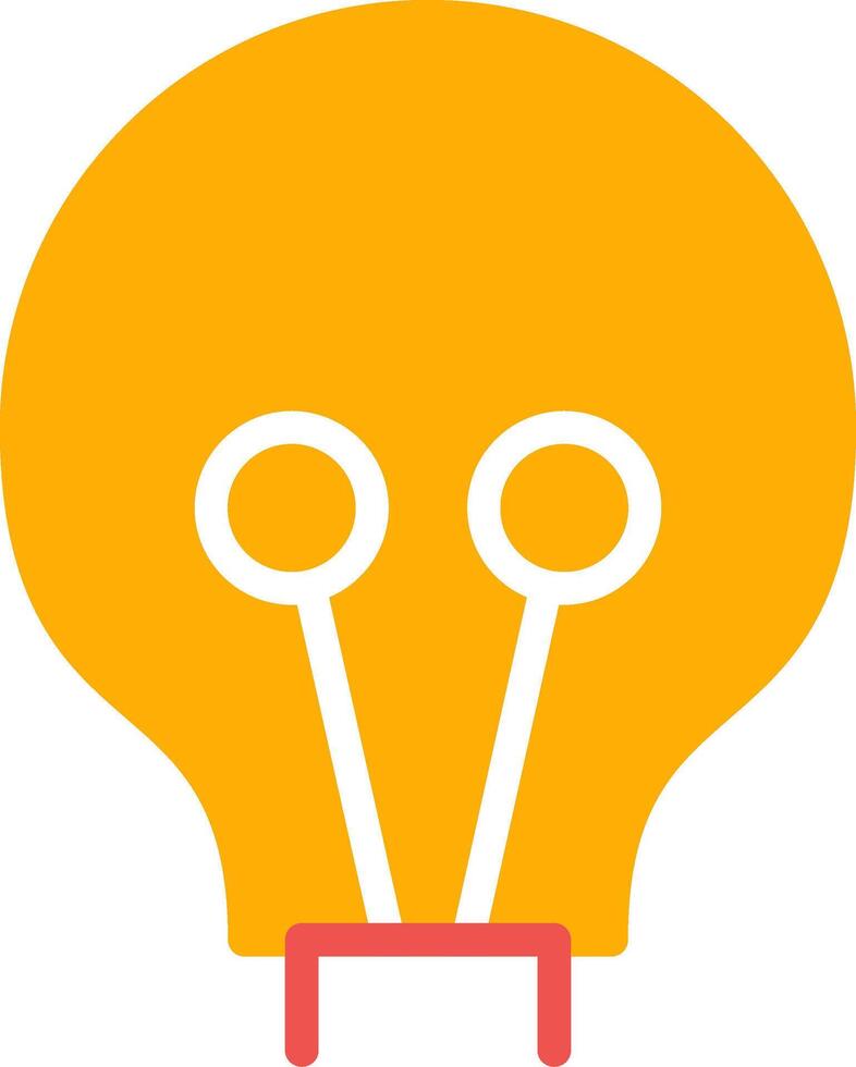 Light Bulb Creative Icon Design vector