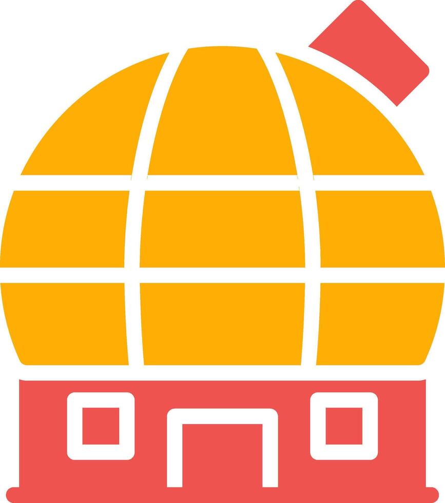Observatory Creative Icon Design vector