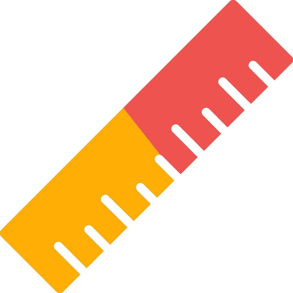 Ruler Creative Icon Design vector