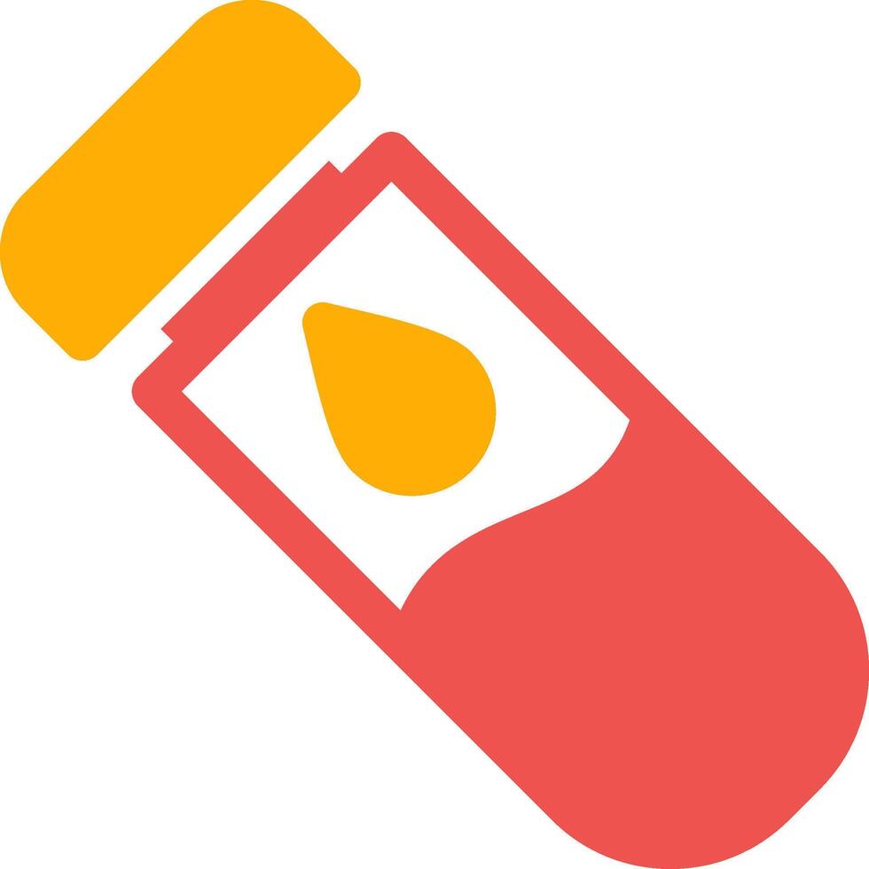 Test Tube Creative Icon Design vector