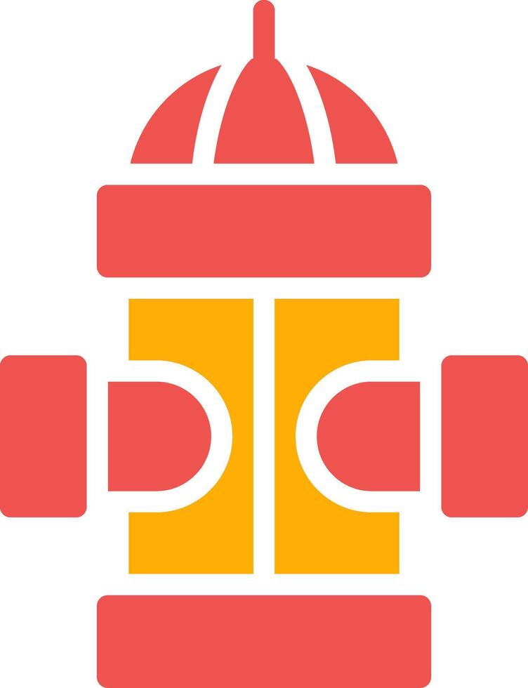 Hydrant Creative Icon Design vector