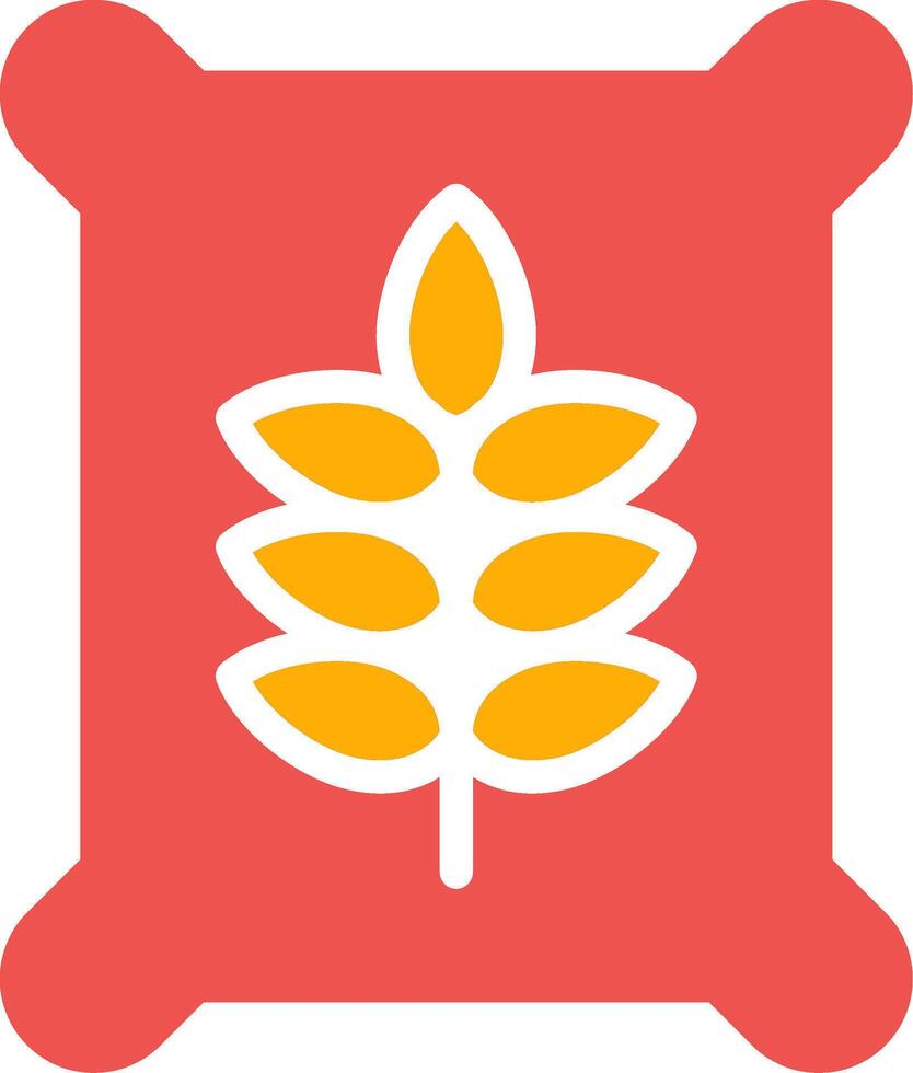 Seed Bag Creative Icon Design vector
