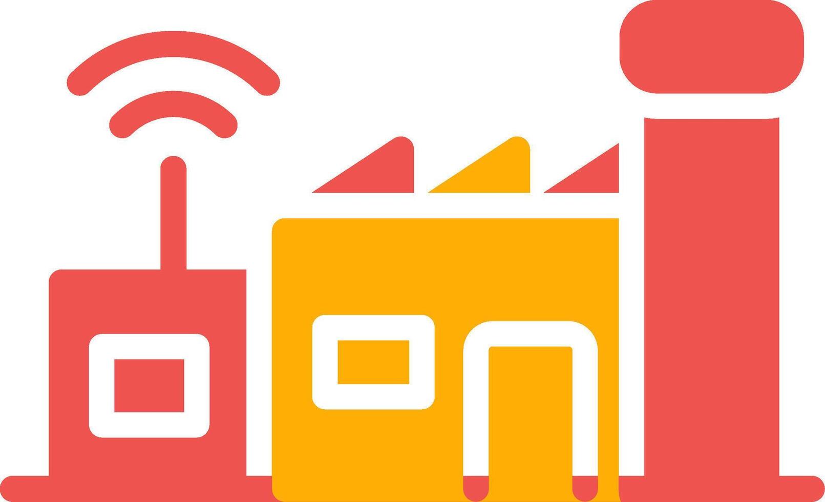 Smart Industry Creative Icon Design vector