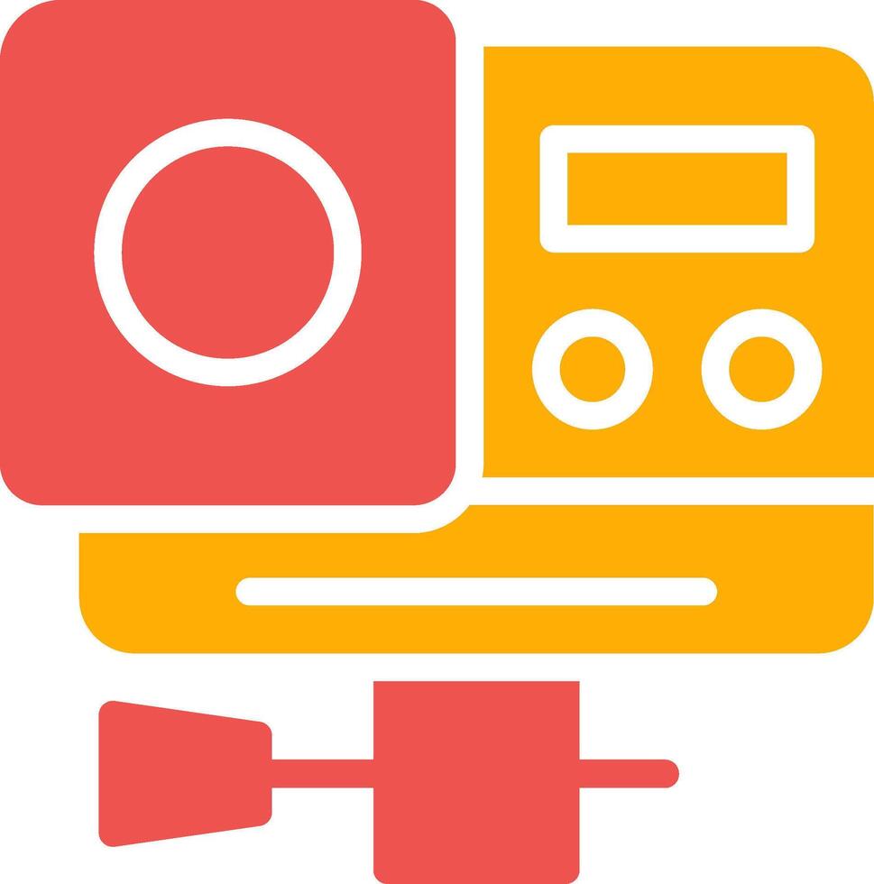 Action Camera Creative Icon Design vector