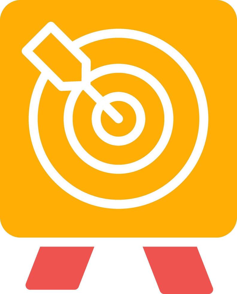 Target Creative Icon Design vector