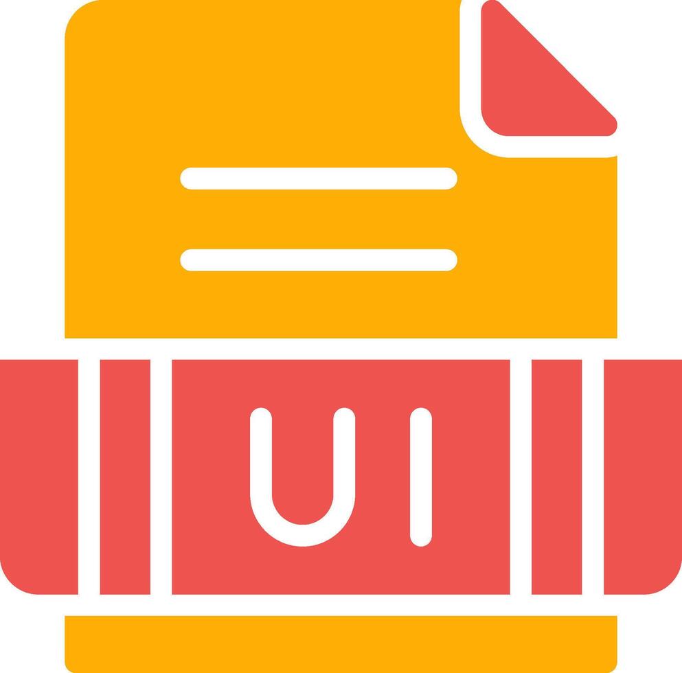 Ui Format Creative Icon Design vector