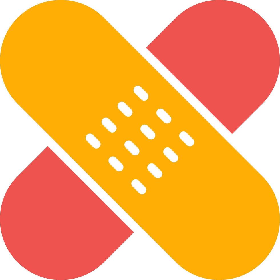 Band Aid Creative Icon Design vector