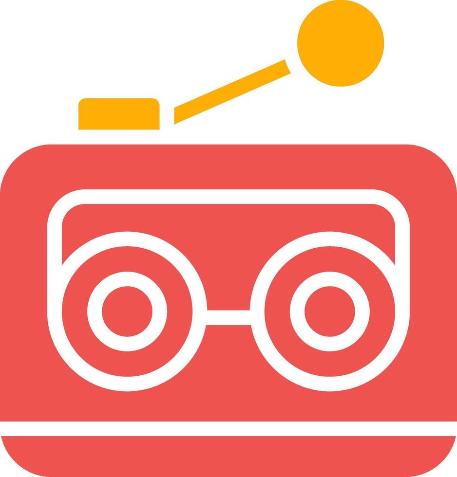 diseño de icono creativo de radio vector