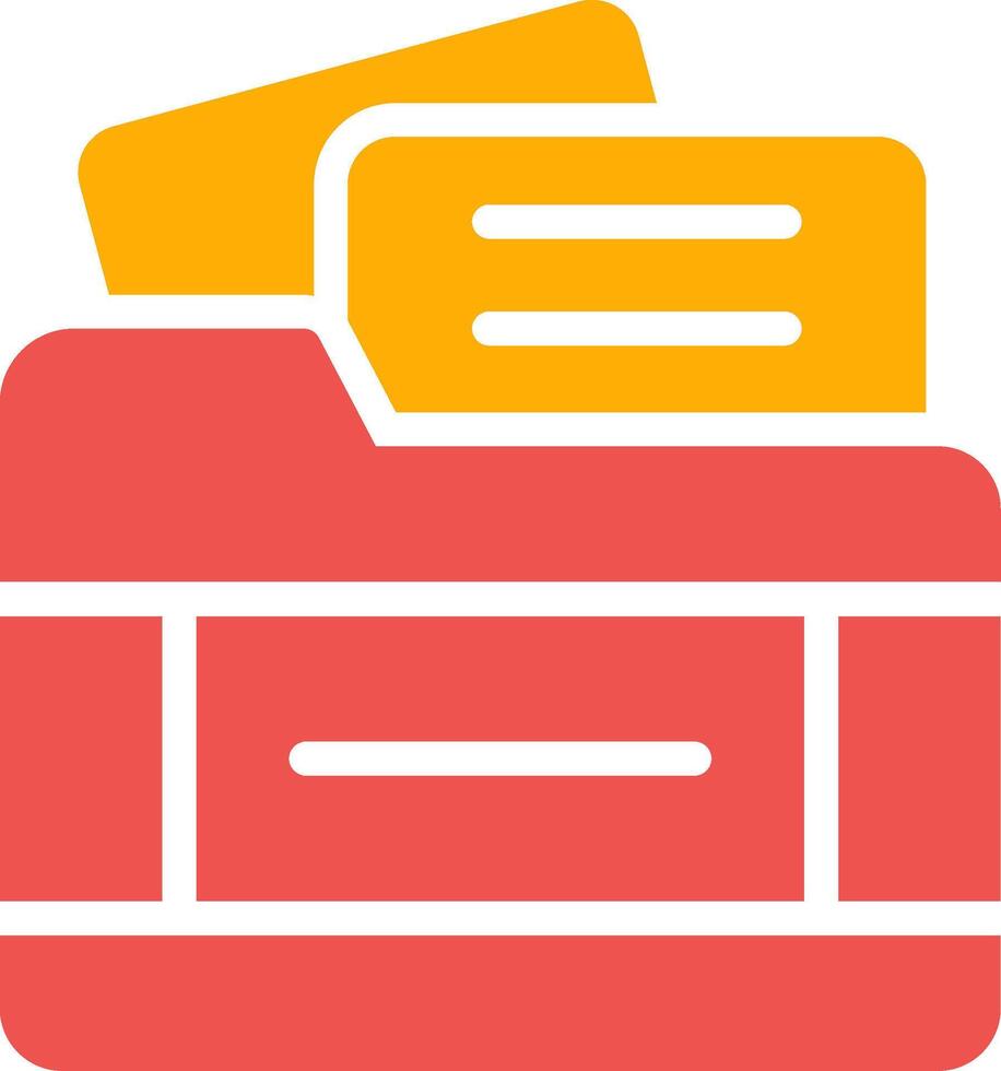 Folder Creative Icon Design vector