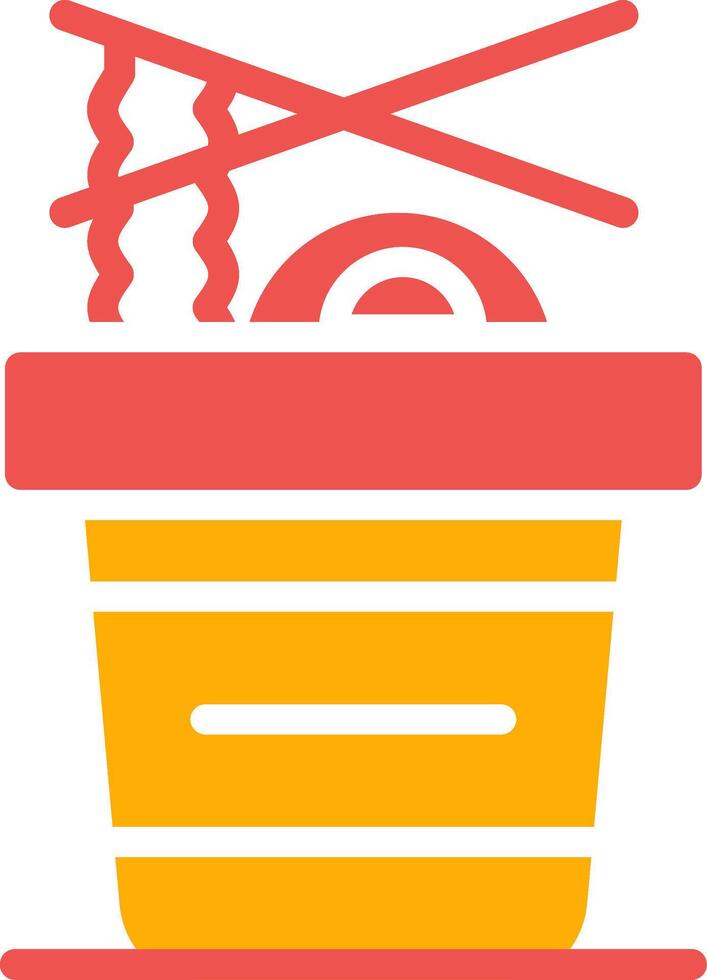 Noodles Creative Icon Design vector