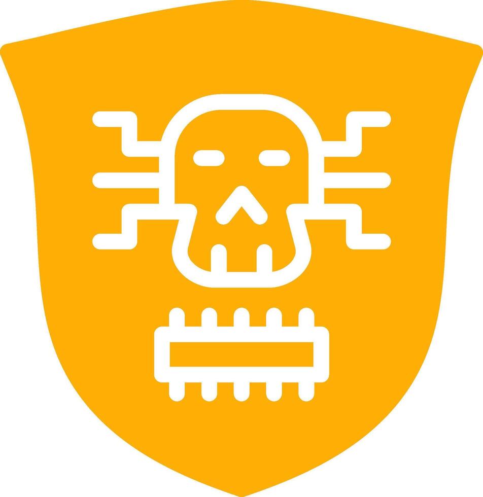 Malware Creative Icon Design vector