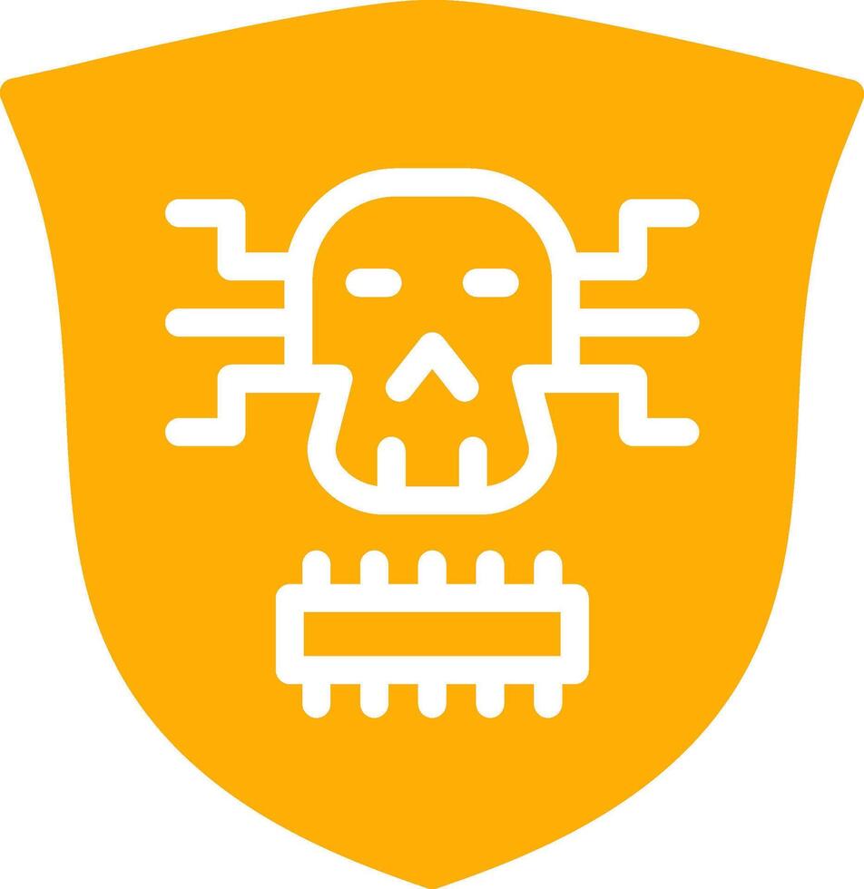 diseño de icono creativo de malware vector