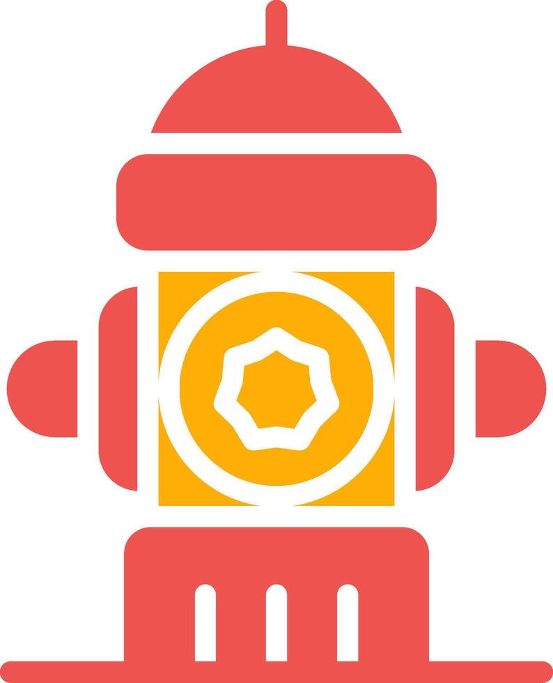 Hydrant Creative Icon Design vector