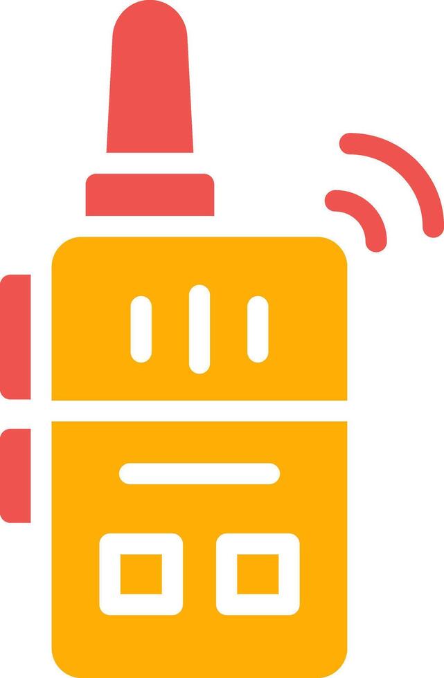 Walkie Talkie Creative Icon Design vector