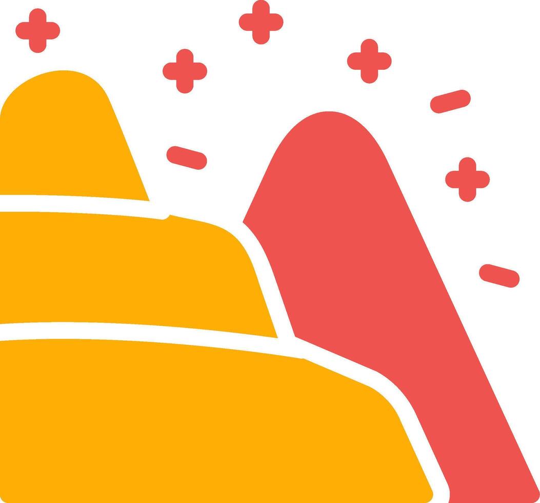 Mountain Creative Icon Design vector