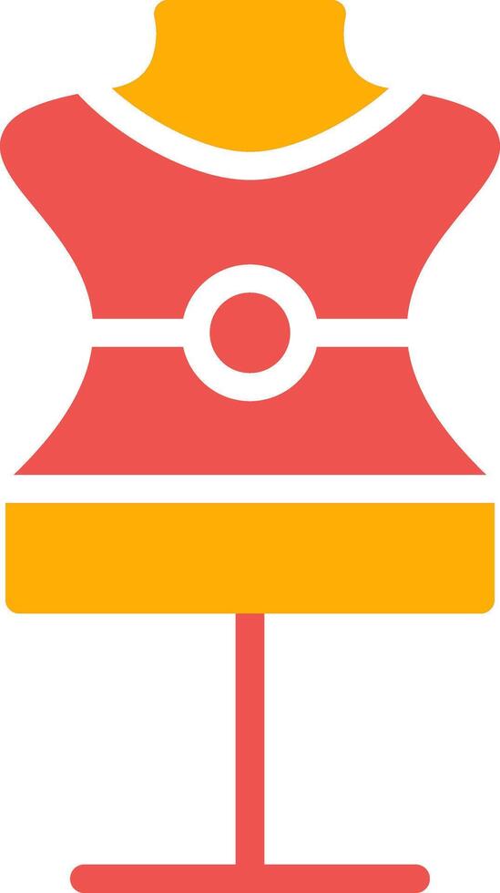 Mannequin Creative Icon Design vector