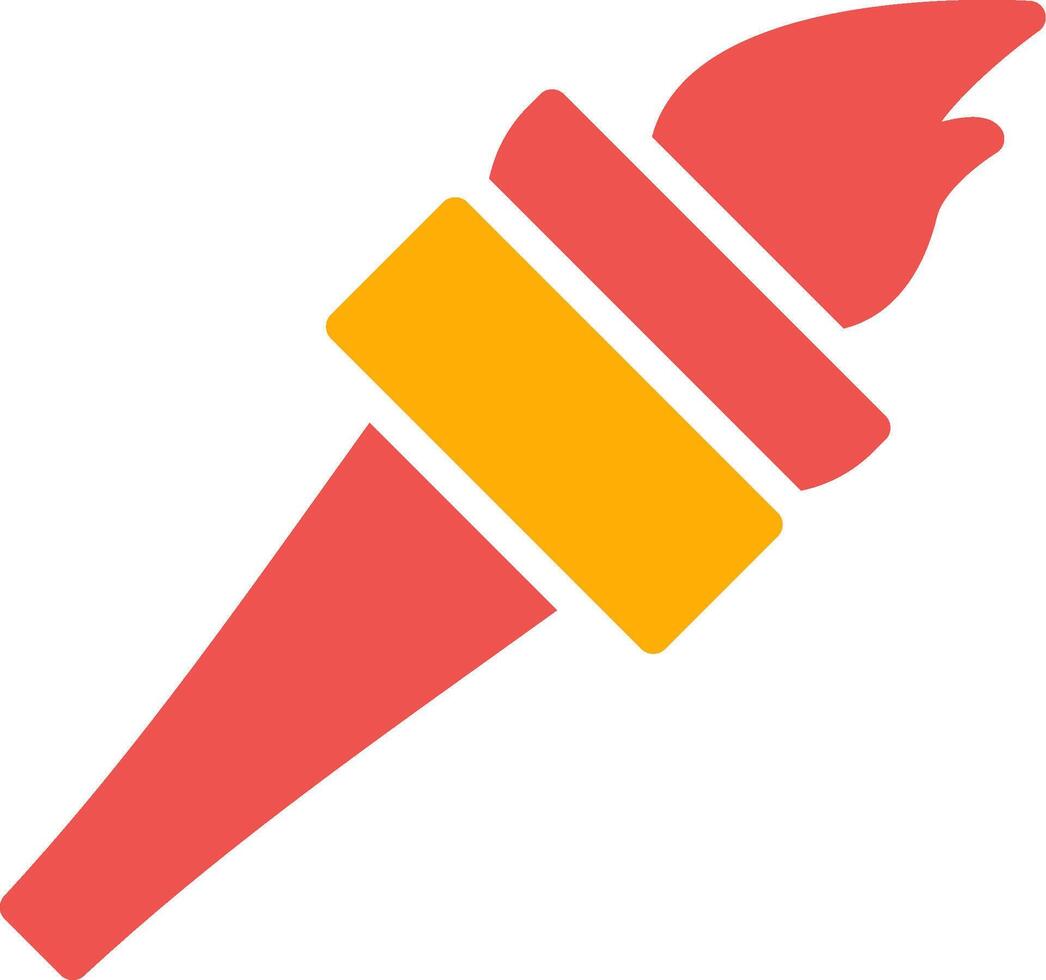 Torch Creative Icon Design vector