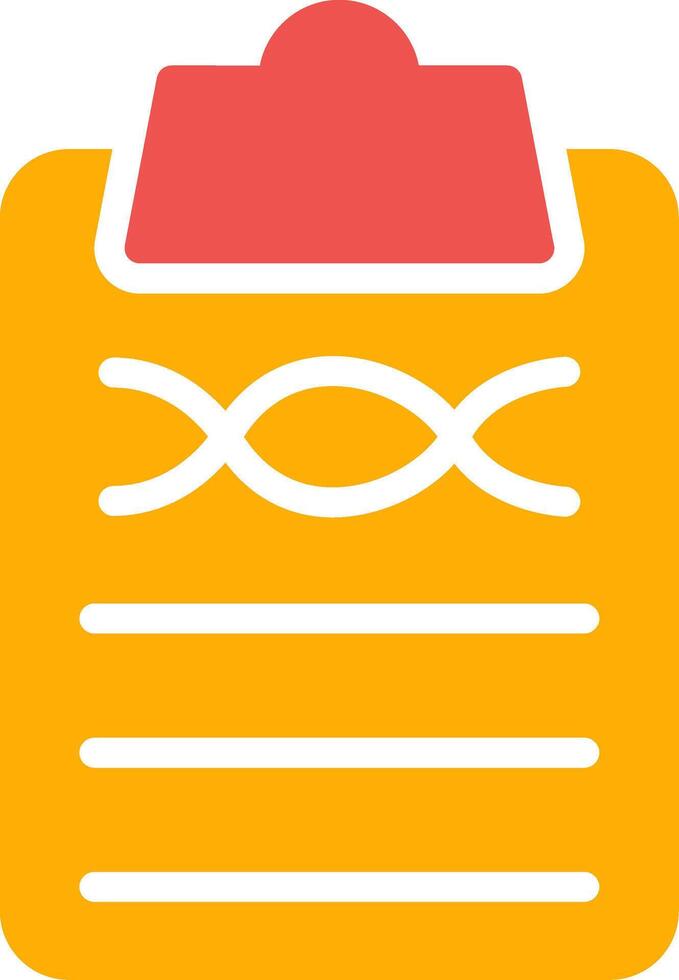 Dna Study Creative Icon Design vector