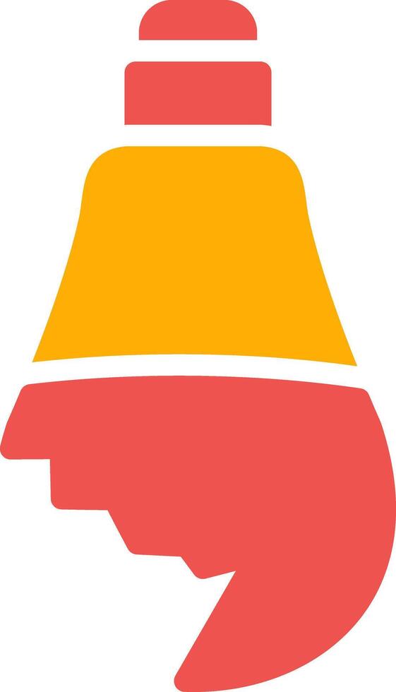 Light Bulb Creative Icon Design vector