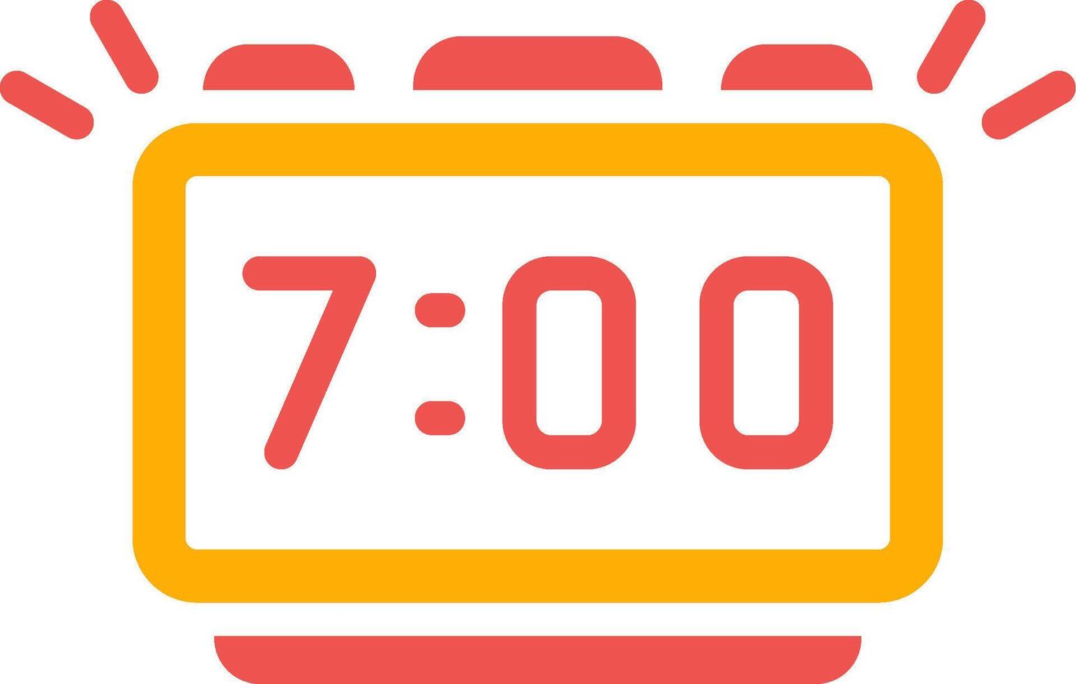 diseño de icono creativo de alarma vector