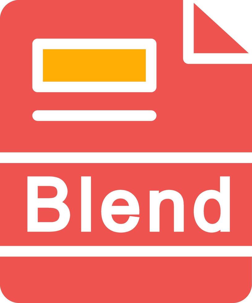 Blend Creative Icon Design vector
