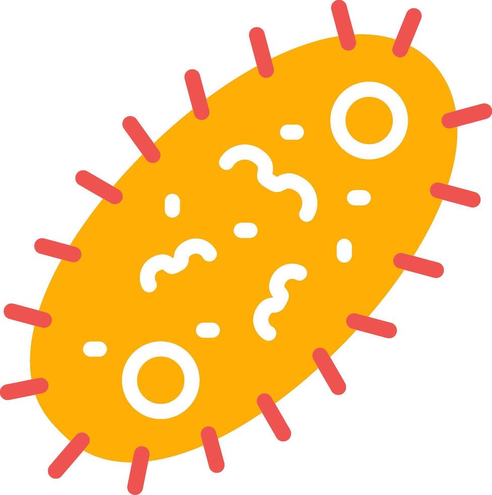 Bacteria Creative Icon Design vector