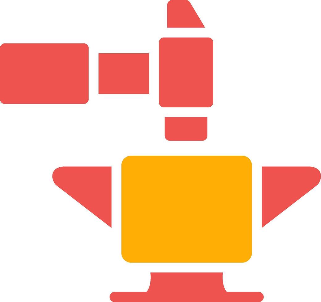 Anvil Creative Icon Design vector